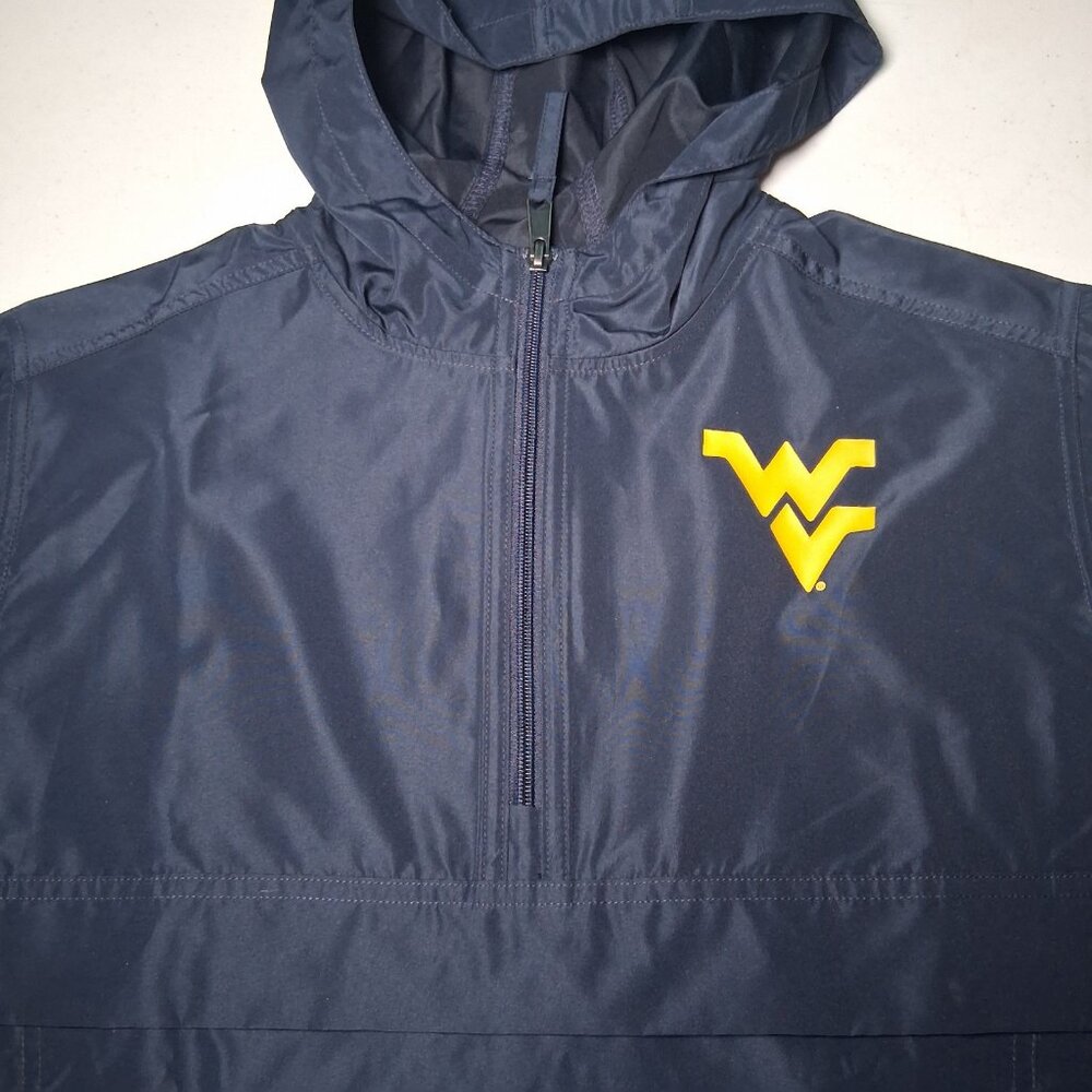 WVU Mountaineers Champion Windbreaker Youth M West Virginia University 1/4 Zip - Picture 16 of 16